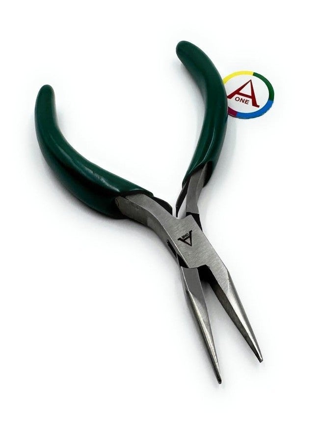 Aone Chain Nose Half Round Steel Value Plier Multipurpose for Jewellery Making, Wire Wrapping, Beading Jewellery, Model Making & Hobby Crafts DIY - Image 1